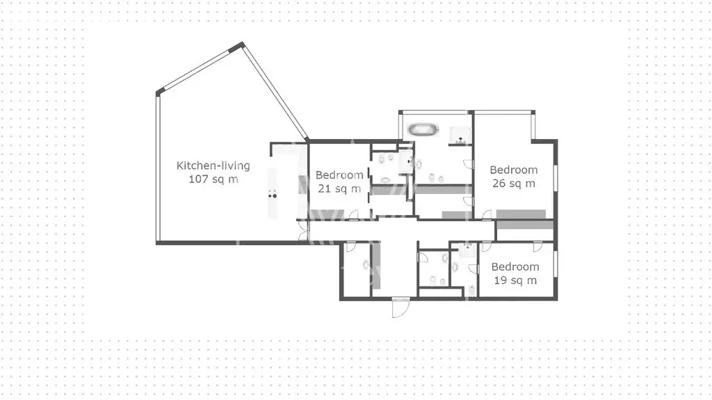 4-комнатная квартира: Москва, улица Улофа Пальме, 7 (257 м) - Фото 1