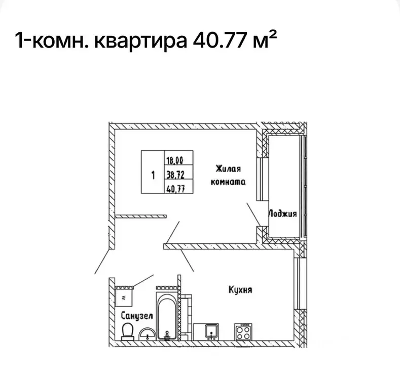 1-к кв. Сахалинская область, Южно-Сахалинск ул. 140-летия города ... - Фото 2