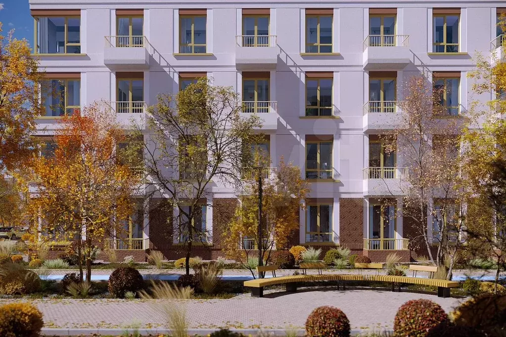 Квартира-студия, 29,8 м, 2/4 эт. - Фото 1