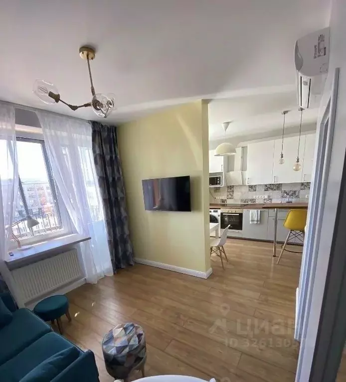 1-к кв. Москва ул. Пресненский Вал, 14к3 (45.0 м) - Фото 2