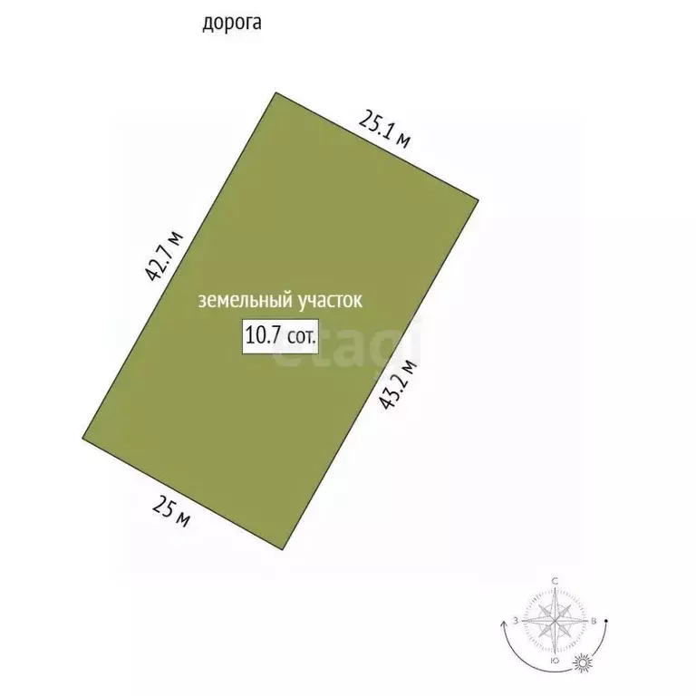 Участок в Омская область, Омский район, Красноярское с/пос, д. Нижняя ... - Фото 2