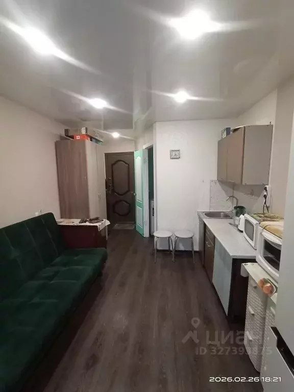 Студия Пермский край, Пермь Сергинская ул., 7 (13.5 м) - Фото 2