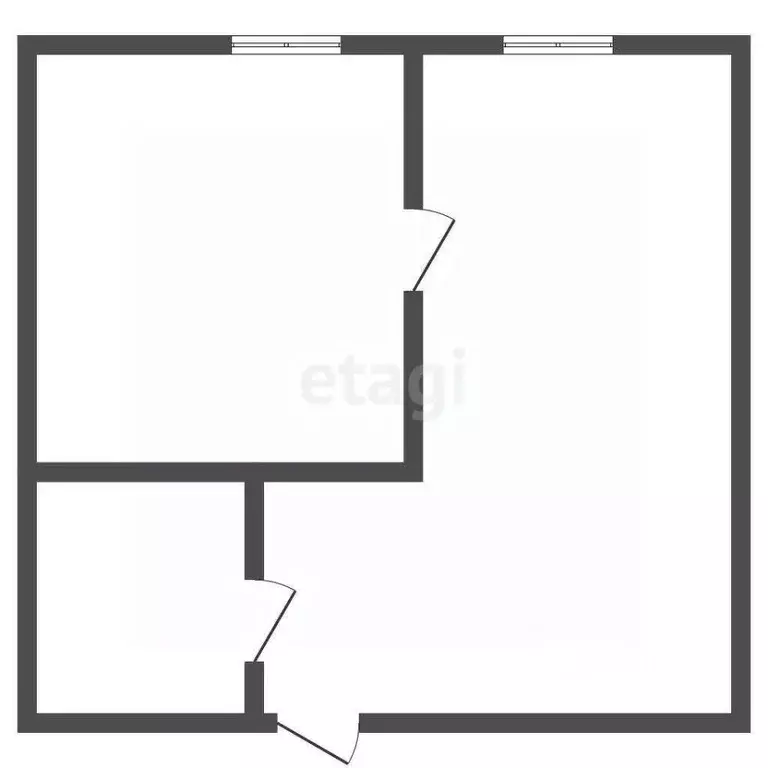 2-к кв. Владимирская область, Ковров Восточная ул., 52/2 (25.7 м) - Фото 2