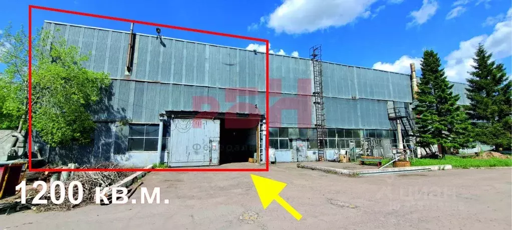 Склад в Омская область, Омск просп. Мира, 114 (1450 м) - Фото 0