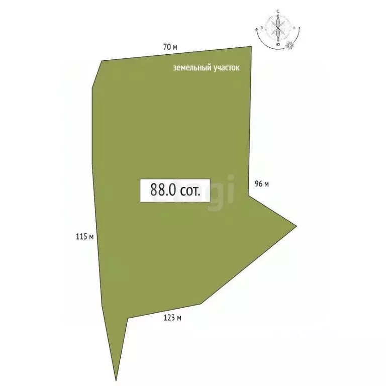 Участок в Новосибирская область, Искитимский район, Морозовский ... - Фото 2