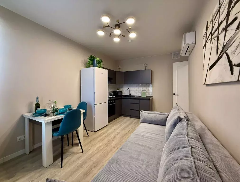 1-к кв. Московская область, Красногорск ул. Тенистых Аллей, 1к1 (38.0 ... - Фото 2