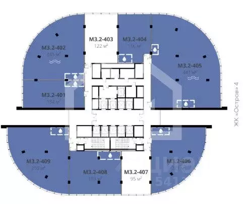 Офис в Москва ул. Нижние Мневники, 3С1 (245 м) - Фото 2