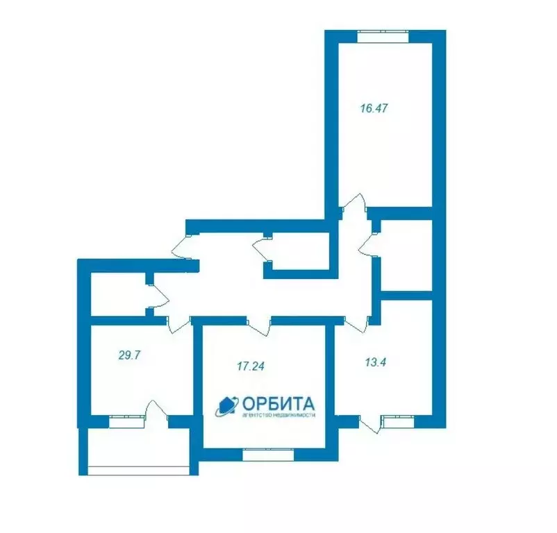 3-комнатная квартира: Тюмень, улица Михаила Сперанского, 33/1 (82 м) - Фото 1