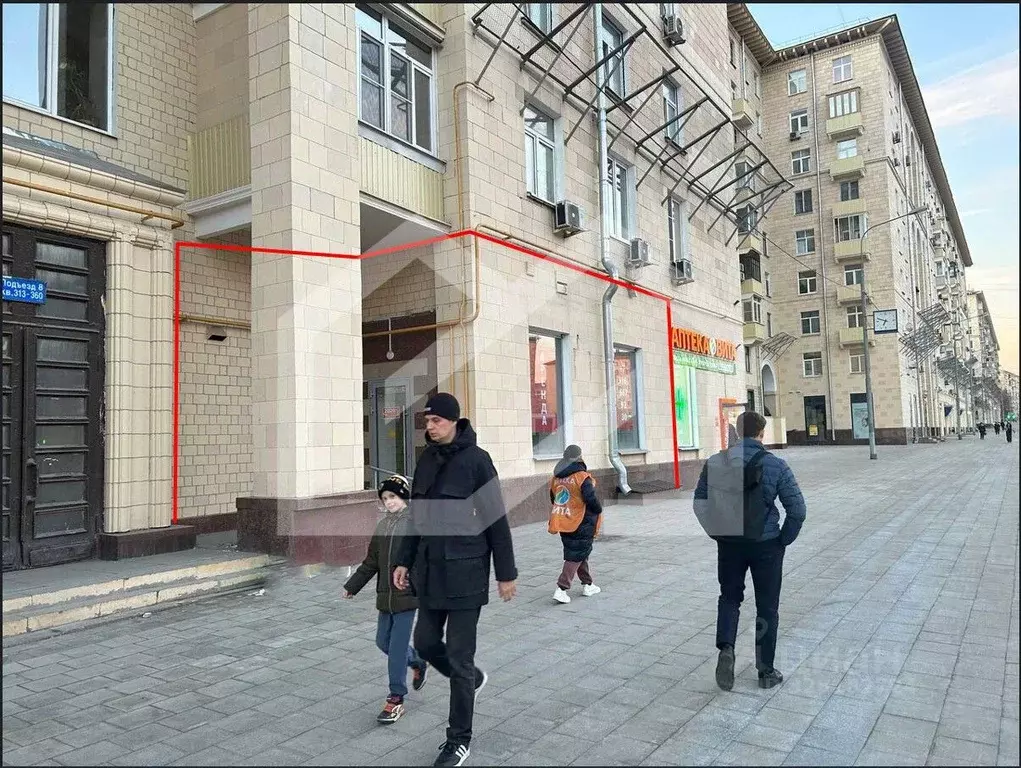 Помещение свободного назначения в Москва Ленинский просп., 72/2 (102 ... - Фото 1