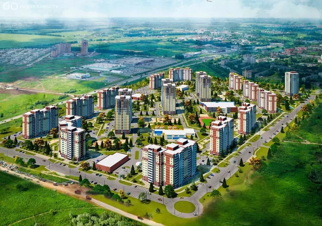 1-комнатная квартира: Тула, улица Академика Насоновой, 9 (46.7 м) - Фото 2