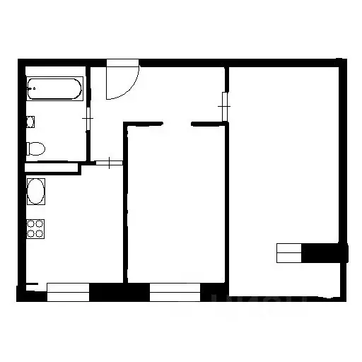 2-к кв. Московская область, Дмитров Сенная ул., 24 (51.0 м) - Фото 2
