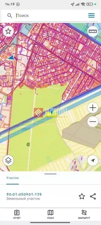 Участок в Крым, Бахчисарай ул. Качинская, 61 (180.0 сот.) - Фото 2