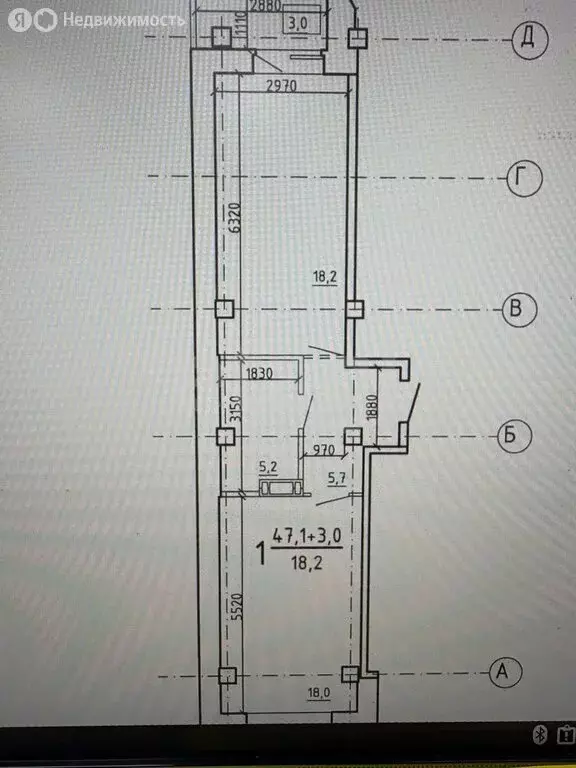 2-комнатная квартира: Абакан, улица Некрасова, 33А (46.9 м) - Фото 1