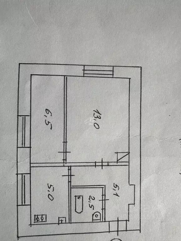 2-к кв. Севастополь ул. Бакинская, 14 (33.0 м) - Фото 1