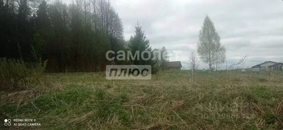 Участок в Вологодская область, д. Смольево, Закрышкино садовое ... - Фото 1