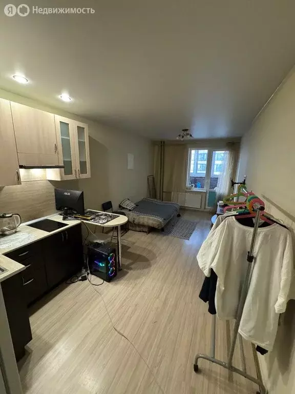 Квартира-студия: Мурино, Петровский бульвар, 7 (23.7 м) - Фото 1