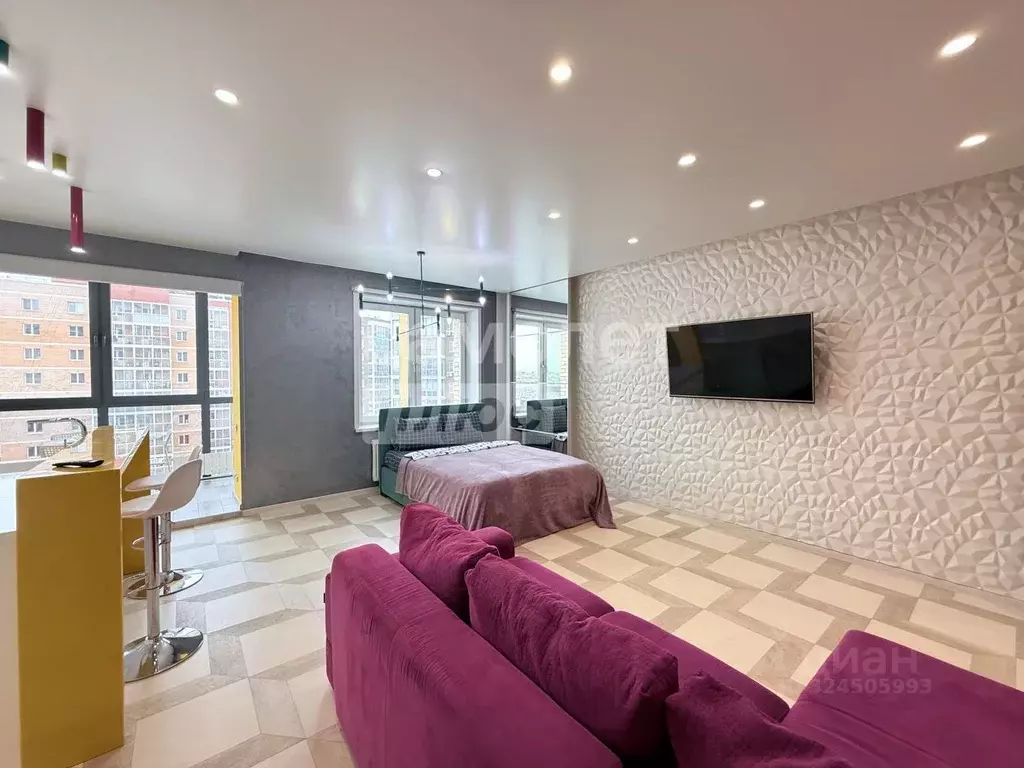 Студия Иркутская область, Иркутск ул. Седова, 65А/3 (47.9 м) - Фото 1