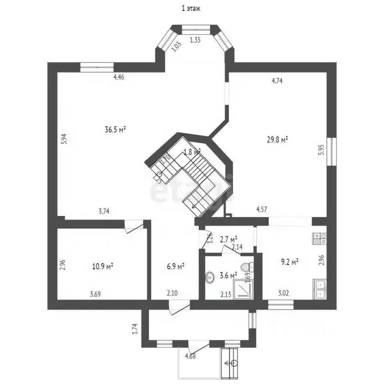 Дом в Воронежская область, Борисоглебск Устиновская ул., 18 (286 м) - Фото 2