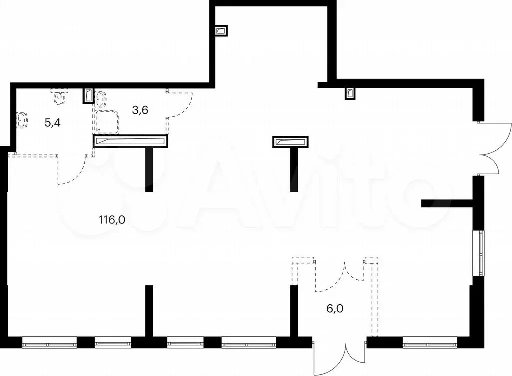 Продам помещение свободного назначения, 131.3 м - Фото 0