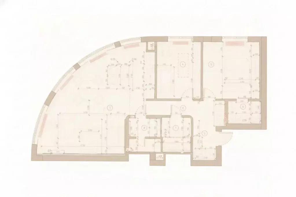 Квартира, 3 комнаты, 95.6 м - Фото 1