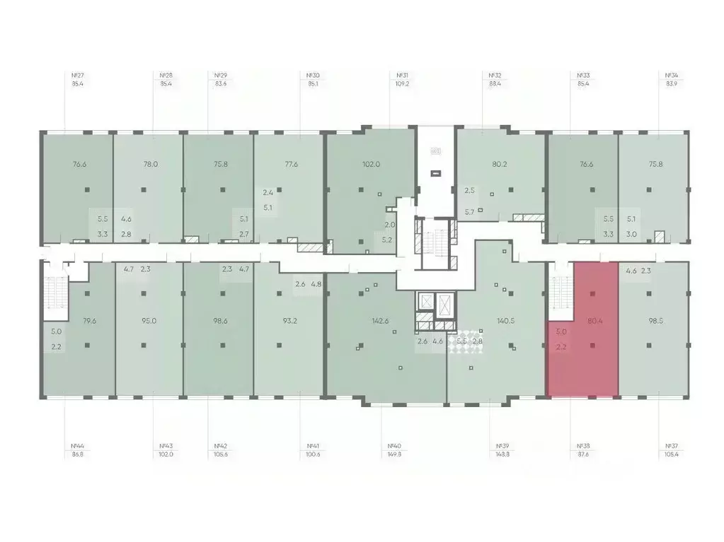 Офис в Санкт-Петербург Партизанская ул., 5 (88 м) - Фото 2