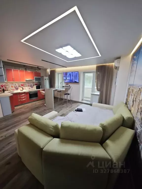 Студия Приморский край, Владивосток Славянская ул., 19 (36.0 м) - Фото 1