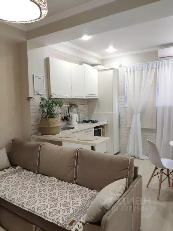 1-к кв. Краснодарский край, Сочи Адлер жилрайон, ул. Лазурная, 7Б ... - Фото 1