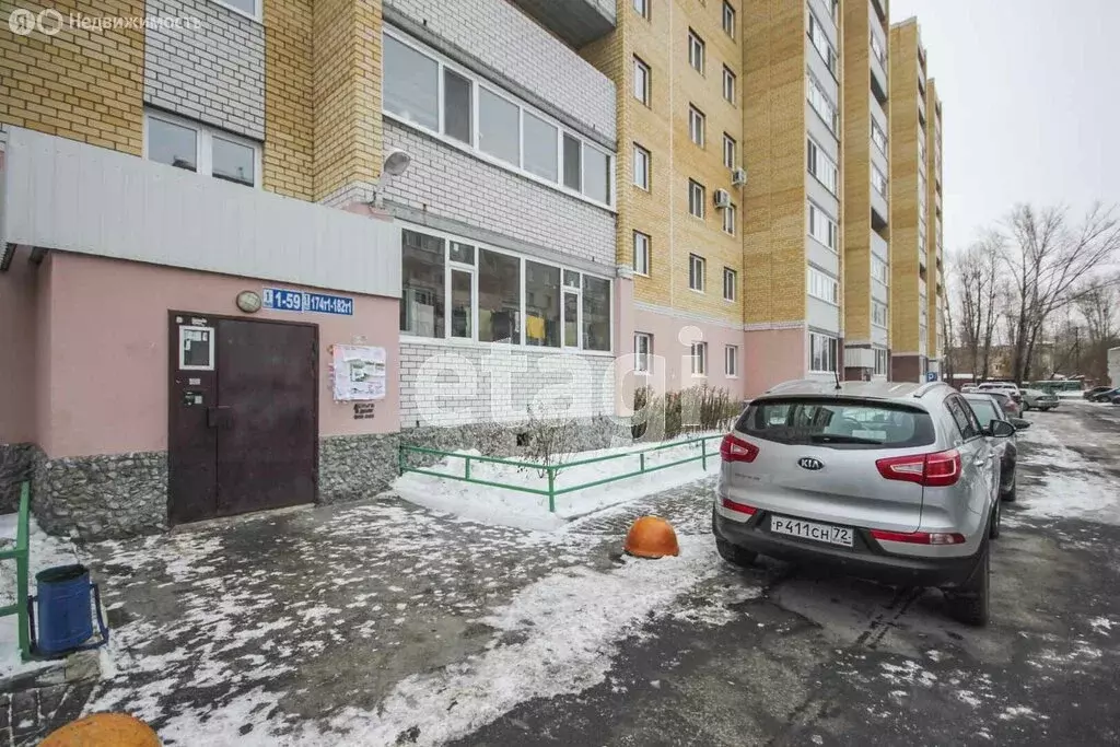 1-комнатная квартира: Тюмень, улица Судостроителей, 71 (35 м) - Фото 1