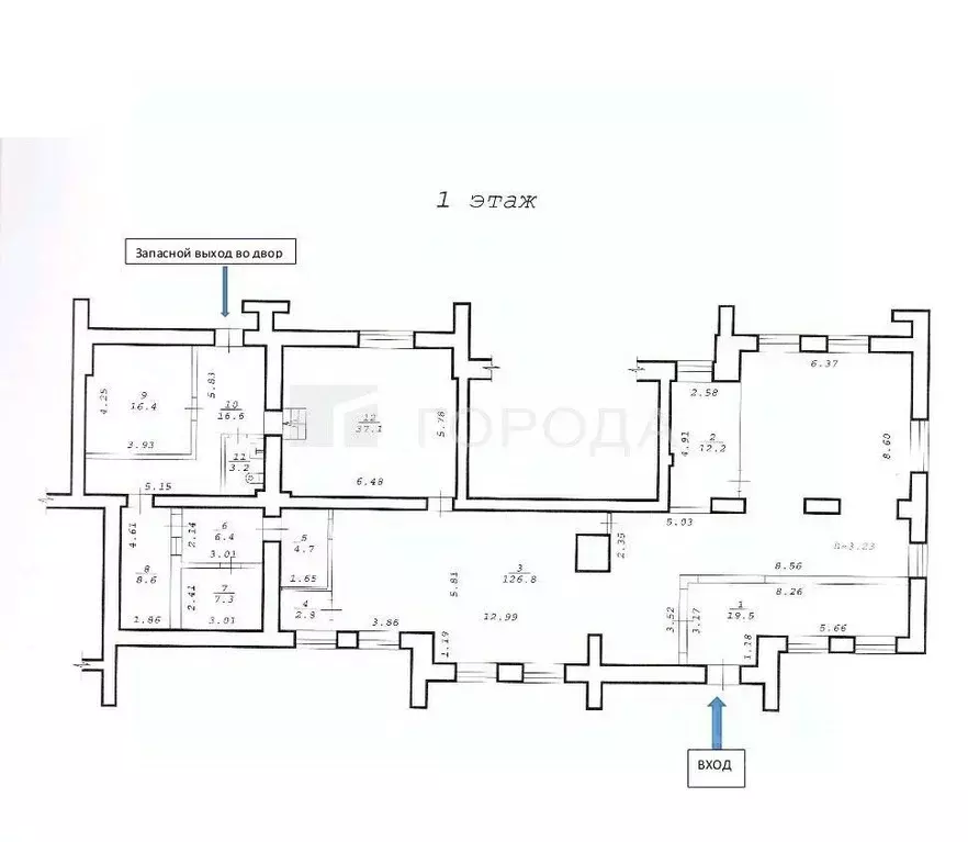 Склад в Новосибирская область, Новосибирск ул. Гоголя, 208 (262 м) - Фото 2