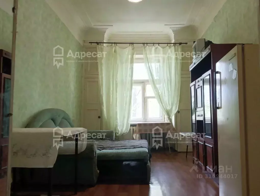 Комната Волгоградская область, Волгоград ул. Возрождения, 14 (15.6 м) - Фото 1