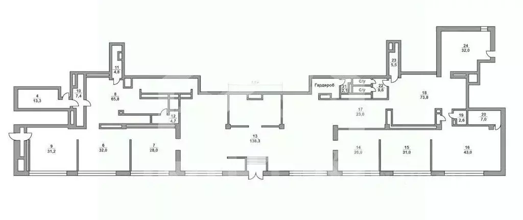 Торговая площадь в Москва Хлыновский туп., 4 (581 м) - Фото 1