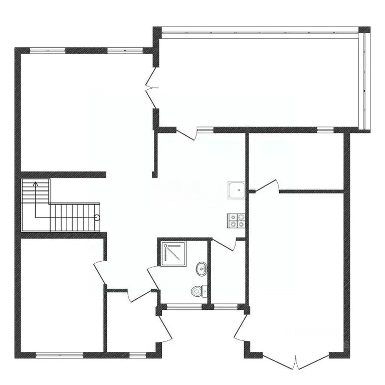 Дом в Калужская область, Жуковский муниципальный округ, Корсаково ... - Фото 2