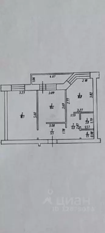 2-к кв. Тульская область, Щекино ул. Колоскова, 9 (55.0 м) - Фото 1