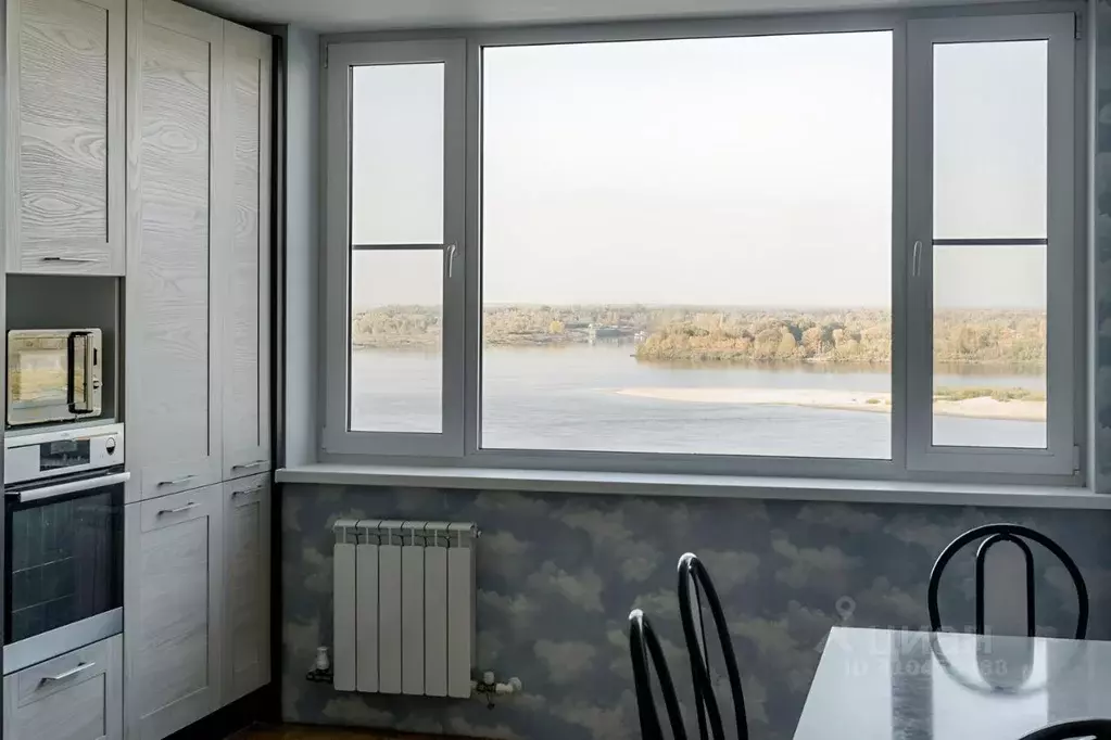 3-к кв. Нижегородская область, Нижний Новгород Волжская наб., 15 (89.0 ... - Фото 0