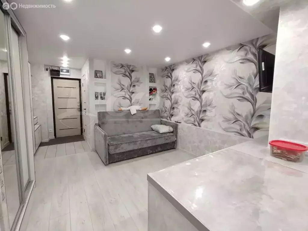 1-комнатная квартира: Тюмень, Олимпийская улица, 12 (21.1 м) - Фото 1