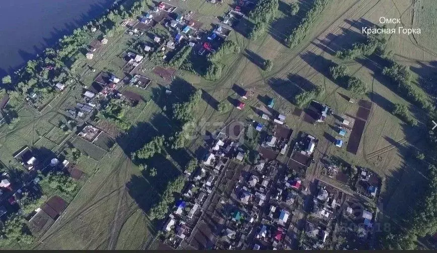 Участок в Омская область, Омский район, Дружинское с/пос, с. Красная ... - Фото 1