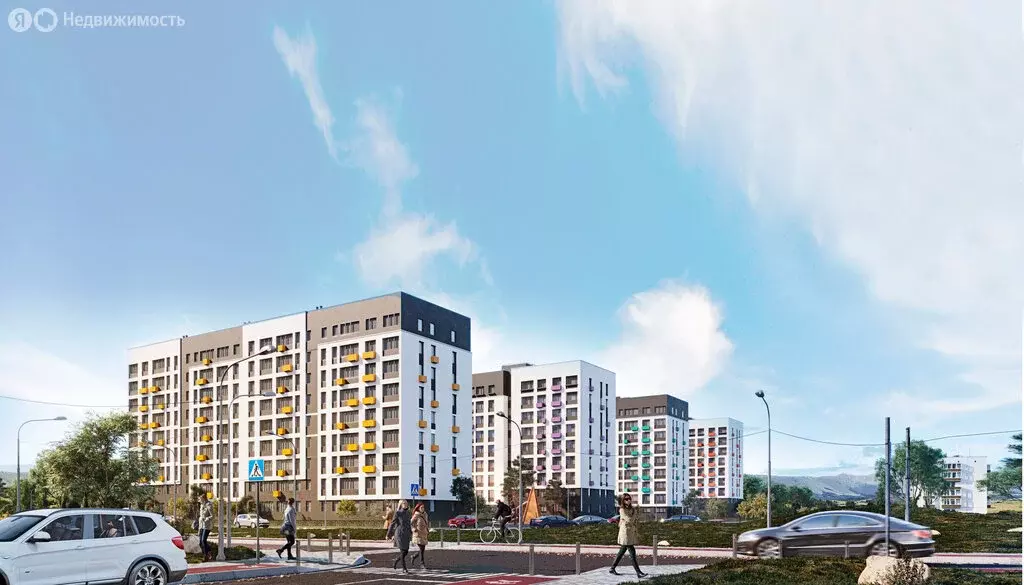 2-комнатная квартира: Мирное, Щедрая улица, 3 (58.2 м) - Фото 2