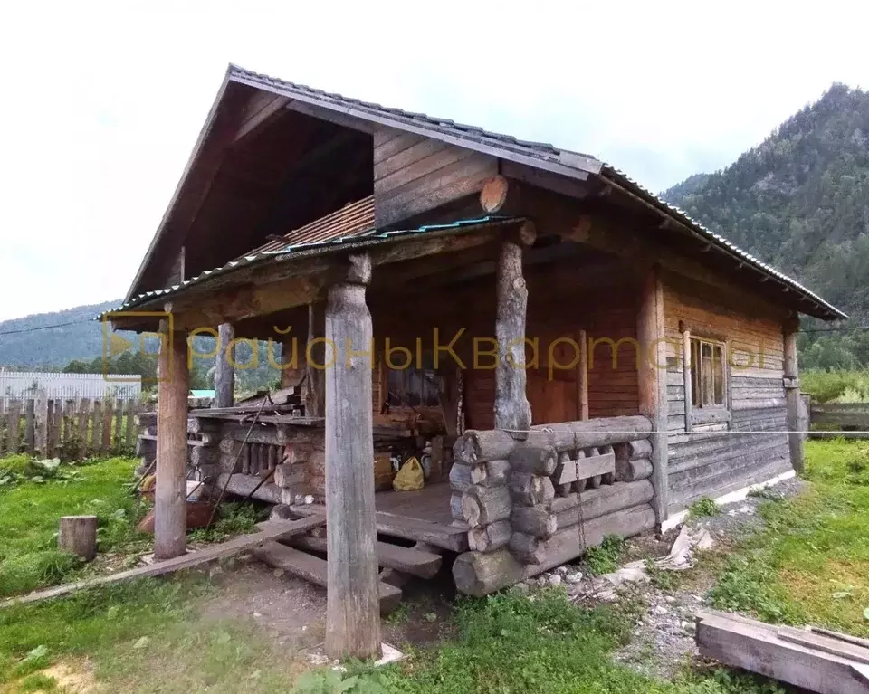 Дом в Алтай, Чемальский район, с. Чепош Родниковая ул., 66 (70 м) - Фото 1