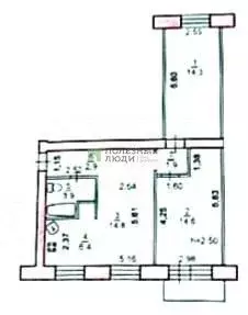 3-к кв. Хабаровский край, Хабаровск ул. Орджоникидзе, 6Б (58.8 м) - Фото 1