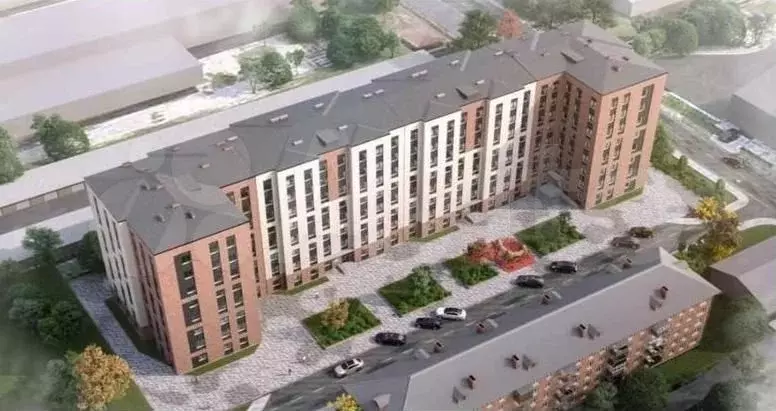 1-к. квартира, 36,7 м, 2/8 эт. - Фото 1