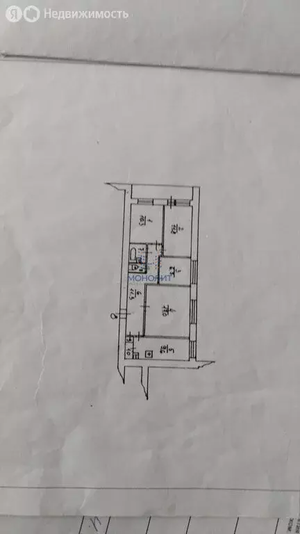 4-комнатная квартира: Лыткарино, улица Ленина, 27 (80 м) - Фото 1