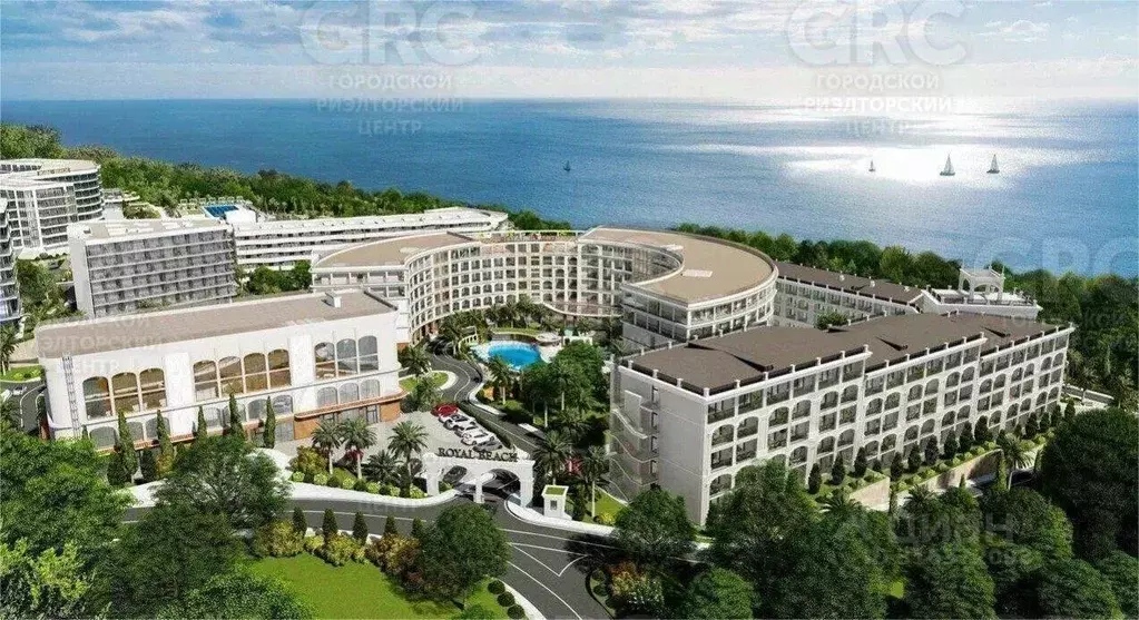 Студия Краснодарский край, Сочи Аше мкр, ул. Туристская (28.0 м) - Фото 1