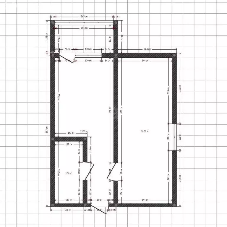 1-комнатная квартира: Краснодар, улица имени 40-летия Победы, 178к3 ... - Фото 1