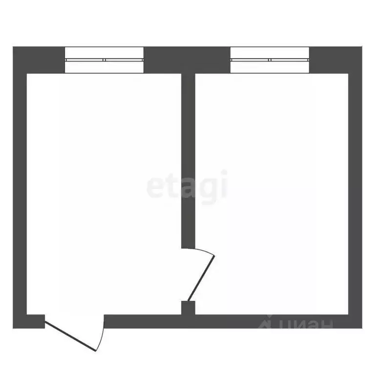 1-к кв. Тюменская область, Тюмень ул. Льва Толстого, 17 (35.5 м) - Фото 2