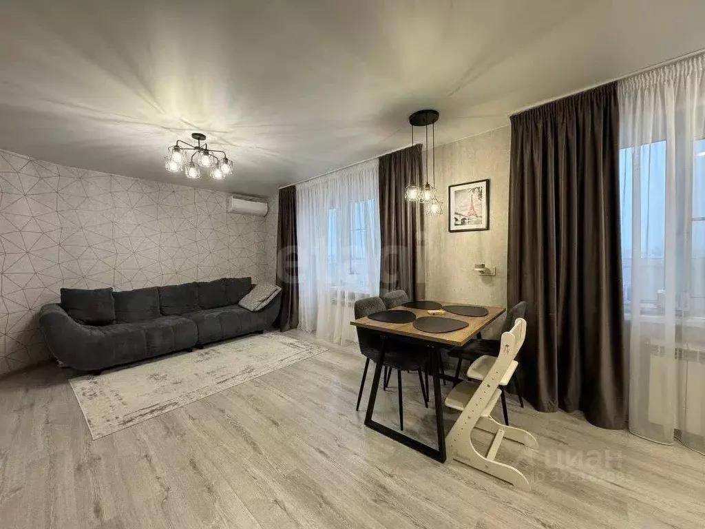 4-к кв. Тульская область, Тула ул. Прокудина, 2К1 (78.0 м) - Фото 1