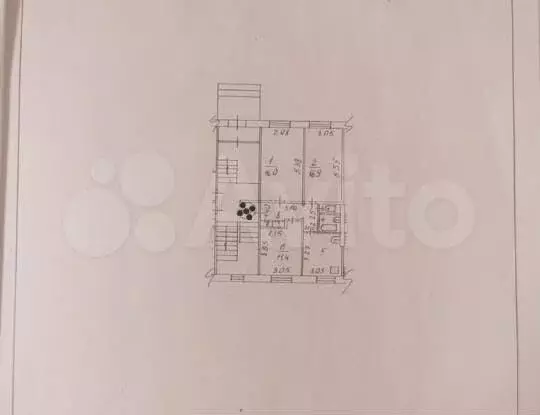 2-к. квартира, 64,2 м, 1/5 эт. - Фото 0