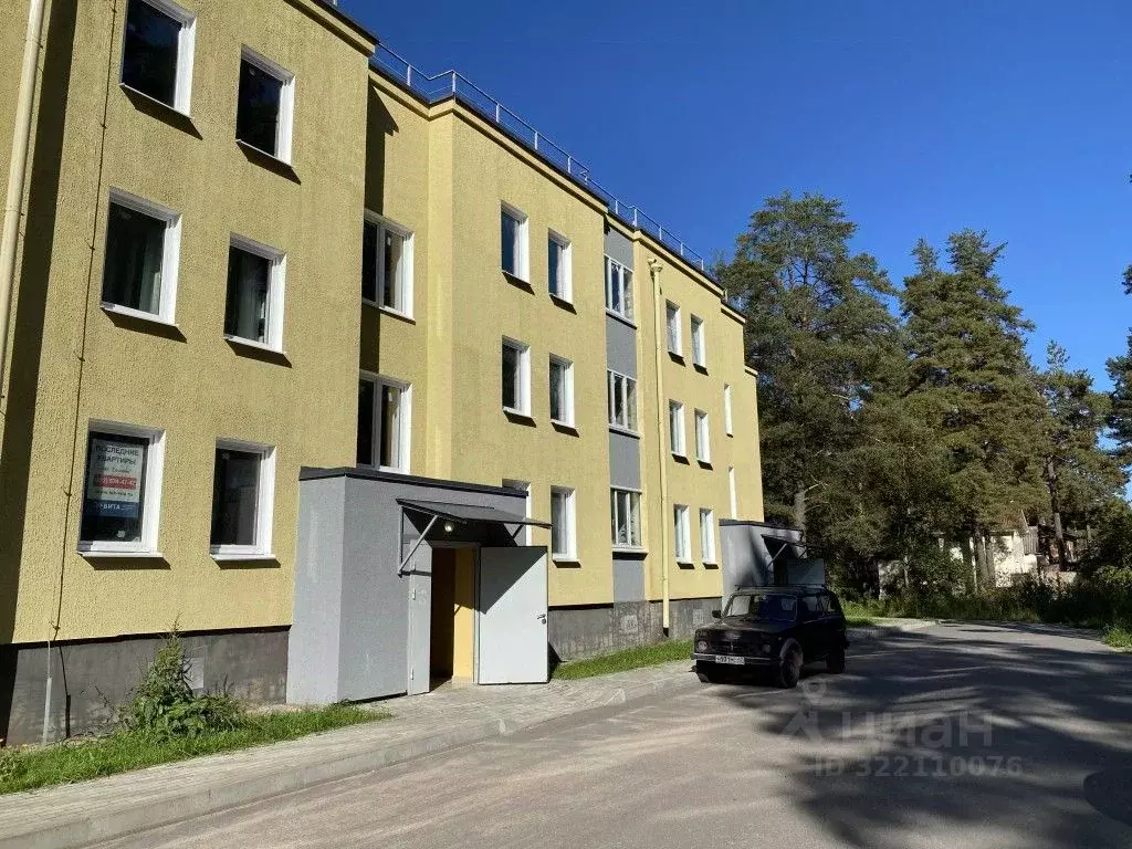 2-к кв. Ленинградская область, Приозерский район, пос. Сосново ул. ... - Фото 1