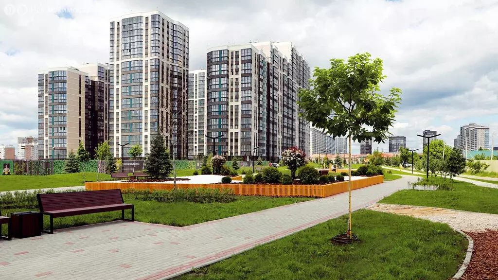 Квартира-студия: Краснодар, микрорайон Любимово, 16 (32.79 м) - Фото 2