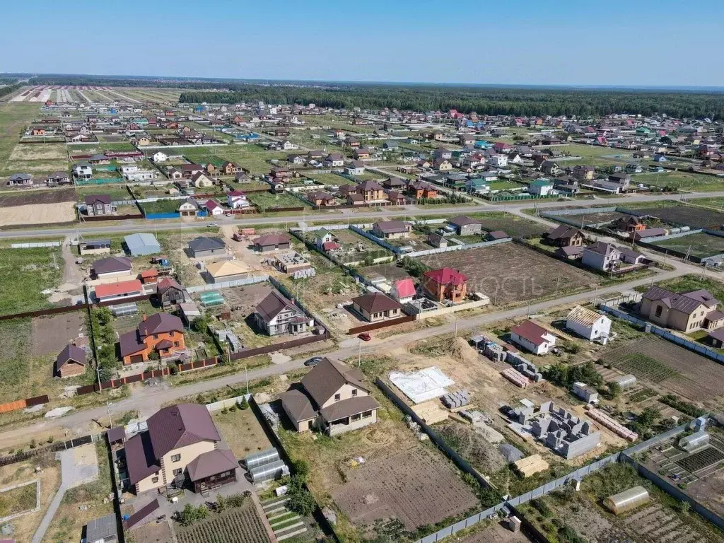 Участок в Тюменская область, Тюменский район, с. Успенка Молодежная ... - Фото 1