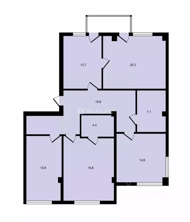 4-к кв. Севастополь ул. Ялтинская, 7А (117.0 м) - Фото 2